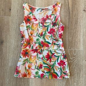 J. Crew Peplum floral top. Perfect for spring/summer